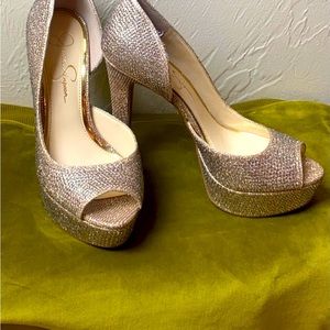 Jessica Simpson Glitter shoes